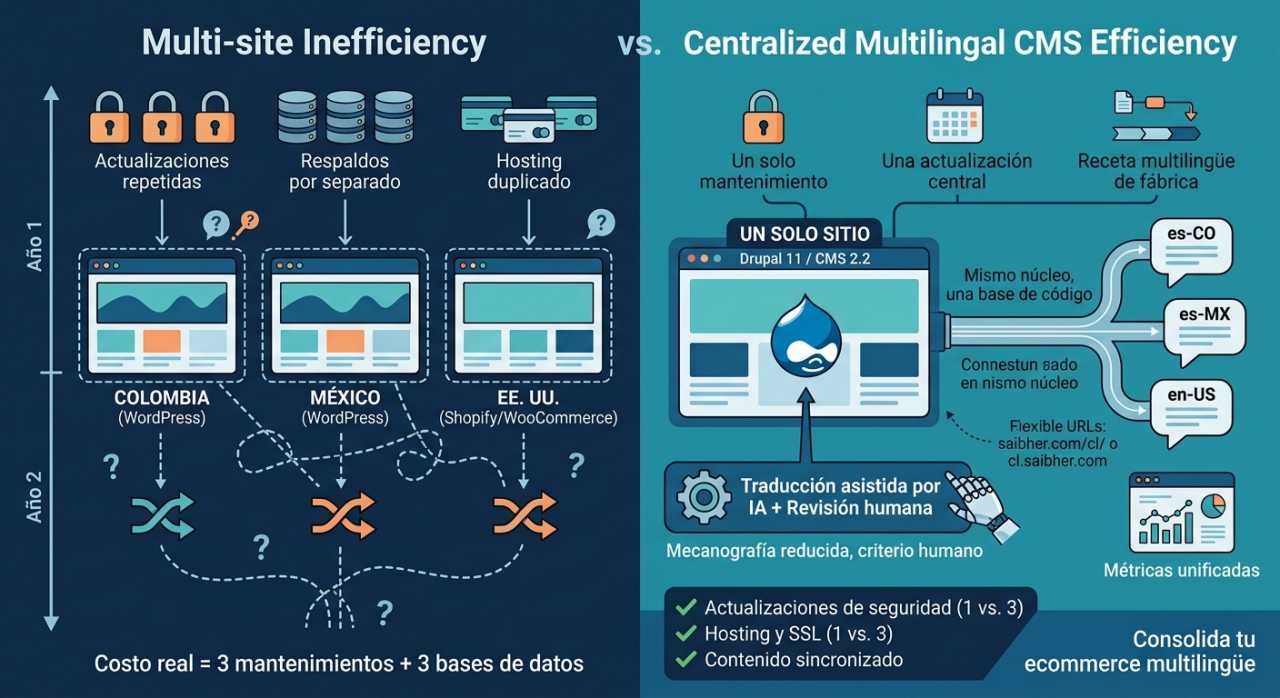 Cuánto cuesta un sitio web multilingüe para tu pyme en 2026