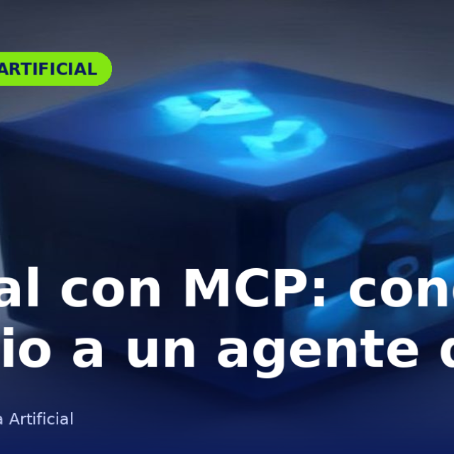 Portada del artículo «Drupal con MCP: conecta tu sitio a un agente de IA» en saibher.com